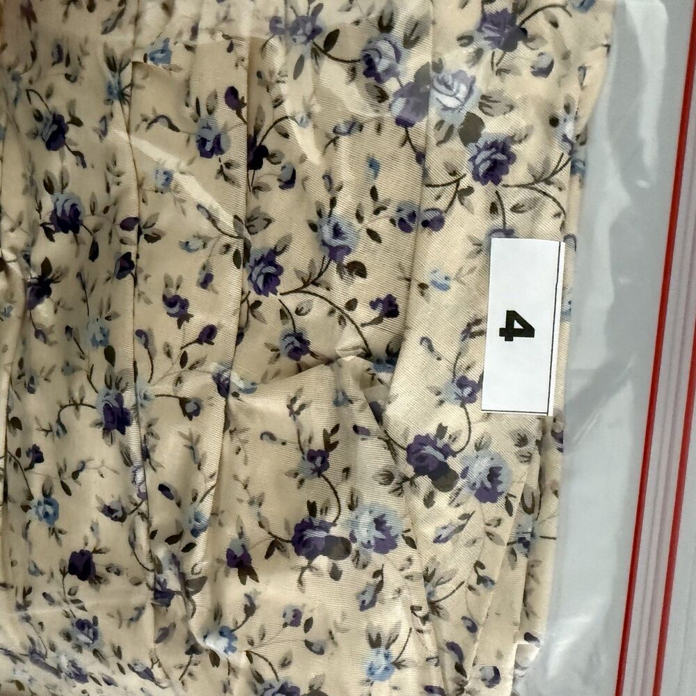 Tuckernuck Hyacinth House Floral Mini Dress Extra Small Womens Cottagecore New - Picture 11 of 11